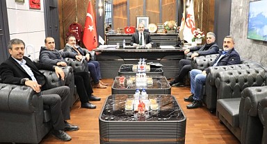 AVRUPADAKİ İŞ İNSANLARINDAN BAŞKAN ALAN’A ZİYARET