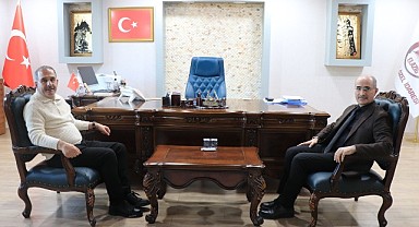 BAŞKAN ALAN’DAN ÖZEL İDARE GENEL SEKRETERİ ALİ ŞİŞ’E TEŞEKKÜR ZİYARETİ