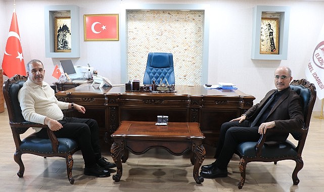 BAŞKAN ALAN’DAN ÖZEL İDARE GENEL SEKRETERİ ALİ ŞİŞ’E TEŞEKKÜR ZİYARETİ