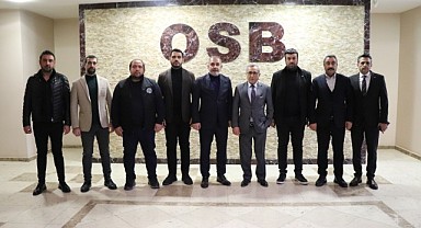 BAŞKAN ALAN, ELAZIĞ OSB'DEKİ FİRMALAR İLE OSB BAŞKANI ÖZTÜRK'Ü ZİYARET ETTİ