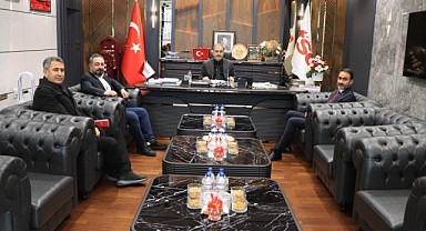 CHP HEYETİNDEN BAŞKAN ALAN’A ZİYARET