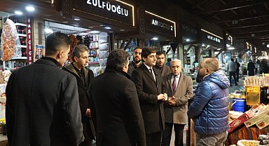 Kapalı Çarşı Esnafı Abdullah Akın’a Dert Yandı!