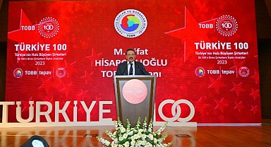 TOBB Türkiye 100 Ödül” Töreni Gerçekleştirildi