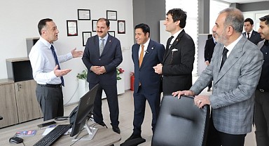 SAADET PARTİSİ’NDEN BAŞKAN ALAN’A ZİYARET