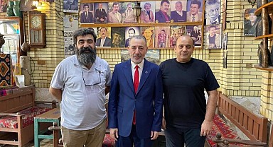 Arslanlı A.Ş. İhracat Sorumlusu M. Sinan Duymuş, Iraklı Bakan Aydın Maruf ile Görüştü