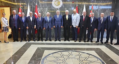 Başkan Alan Bakan Bolat İle Görüştü