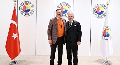 TOBB başkanı Hisarçıklıoğlu: “İdris Başkanımızın Gayret Ve Heyecanı Hizmete Dönüşüyor”