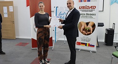 Elazığ'da Erasmus Programı Kapsamında Sertifika Töreni Düzenlendi