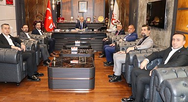 AK PARTİ’den Başkan Alan’a ziyaret