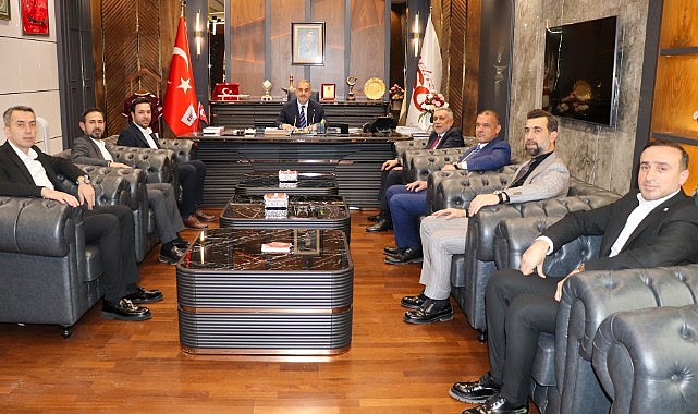 AK PARTİ’den Başkan Alan’a ziyaret