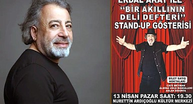 Erdal Akay, “Bir Akıllının Deli Defteri” ile Elazığ’da Sahne Alacak