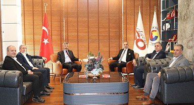 Şimşek’ten, Elâzığ TSO Başkanı Alan’a ziyaret