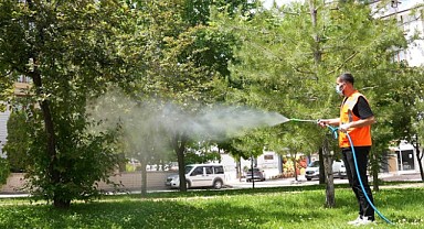 Elazığ Belediyesi’nden Halk Sağlığı İçin Kesintisiz İlaçlama Çalışması