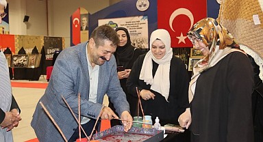 Kursiyerlerin yılsonu sergisi