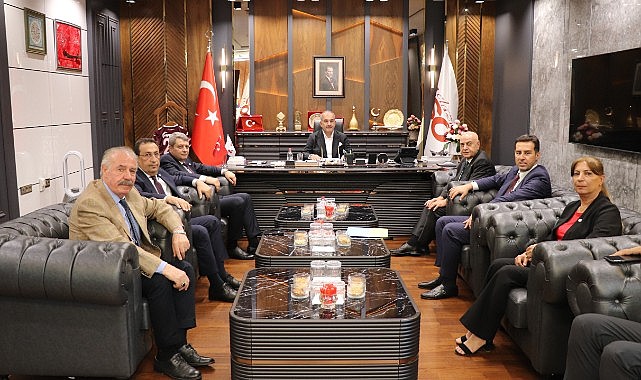 İYİ PARTİ HEYETİNDEN BAŞKAN ALAN’A ZİYARET