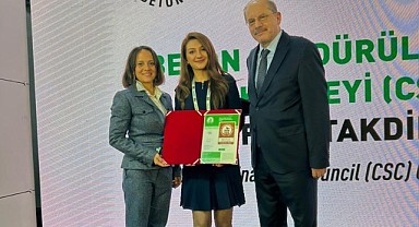 ÇEVRECİ YAKLAŞIMI ULUSLARARASI ARENADA TESCİLLENDİ