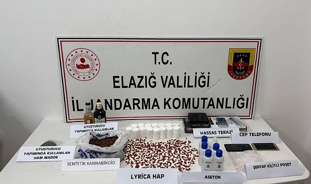 Elazığ ‘da Uyuşturucu Operasyonu