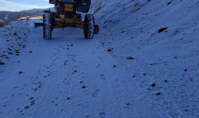 Elazığ İl Özel İdaresi Karla Mücadele Sezonunu Başlattı