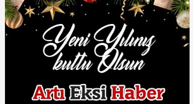 Yeni yılınızı kutlu olsun 