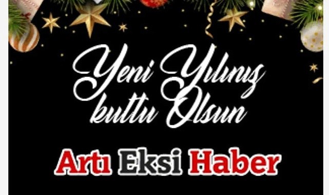 Yeni yılınızı kutlu olsun 