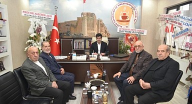 Elazığ Ticaret Borsası’ndan Esnaf Odalarına Hayırlı Olsun Ziyareti