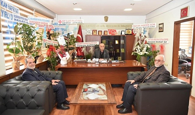 Elazığ Ticaret Borsası’ndan Esnaf Odalarına Hayırlı Olsun Ziyareti