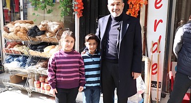 BAŞKAN ALAN’DAN BAYRAM ÖNCESİ ESNAF ZİYARETİ