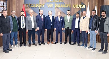 BAŞKAN ALAN’DAN DEV GIDA ŞİRKETİNE ELAZIĞ’A YATIRIM DAVETİ