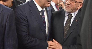 BAŞKAN DUMANDAĞ, CUMHURBAŞKANI YARDIMCISI YILMAZ İLE ELAZIĞ’I KONUŞTU