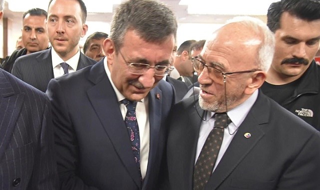 BAŞKAN DUMANDAĞ, CUMHURBAŞKANI YARDIMCISI YILMAZ İLE ELAZIĞ’I KONUŞTU