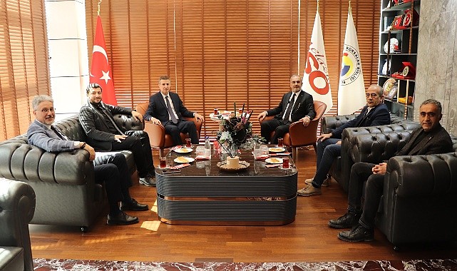 ELAZIĞ TSO İLE FIRAT ÜNİVERSİTESİ ARASINDA İŞ BİRLİĞİ GÖRÜŞMESİ