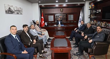 Anahtar Parti Elazığ İl Başkanlığı’ndan Belediye Başkanı Şahin Şerifoğulları’na Ziyaret