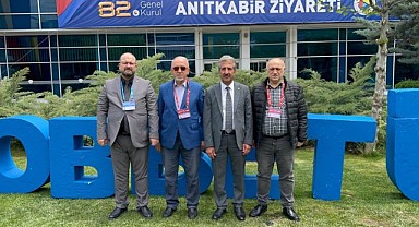 ELAZIĞ TİCARET BORSASI HEYETİ TOBB GENEL KURULU’NA KATILDI