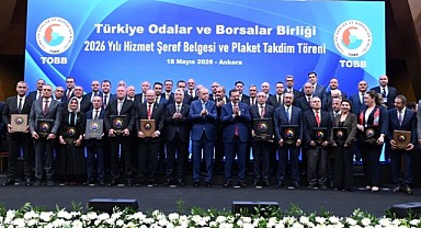 Recep Tayyip Cumhur Başkanı Erdoğan’dan Başkan Alan’a Hizmet Şeref Belgesi