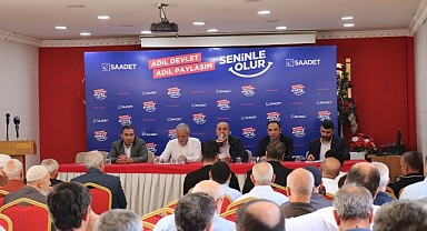 Saadet Partisi Elazığ Merkez İlçe Başkanlığı’nda Ahmet Özdemir Yeniden Başkan Seçildi