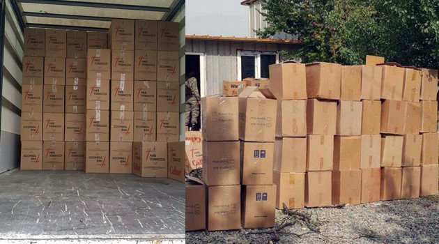 500 BİN LİRALIK KAÇAK SİGARA VE TÜTÜN ELE GEÇİRİLDİ