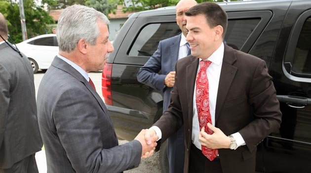 ABD ADANA KONSOLOSU ESPİNOZA, ELAZIĞ BELEDİYESİ'Nİ ZİYARET ETTİ