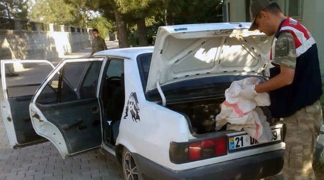 ALACAKAYA’DA 35 KİLO ESRAR ELE GEÇİRİLDİ