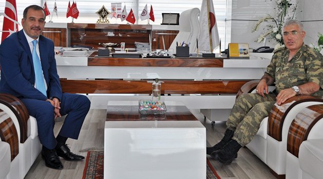 ALBAY RESULOĞLU, BAŞKAN ALAN’A VEDA ZİYERETİNDE BULUNDU