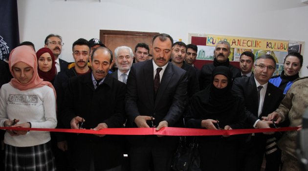 ARICAK ÇPL ŞEHİT COŞKUN ÖZCAN Z-KÜTÜPHANESİ AÇILDI