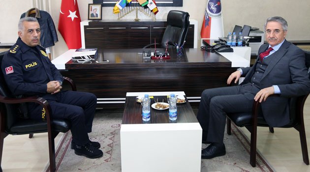 BAŞKAN YANILMAZ’DAN ZÜLFÜ AĞAR POLİS MESLEK EĞİTİM MERKEZİ MÜDÜRÜ GÜNDOĞMUŞ’A ZİYARET