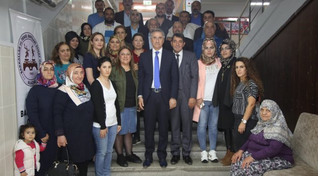 BAŞKAN YANILMAZ KADIN BAKKALLARIN TALEPLERİNİ DİNLEDİ
