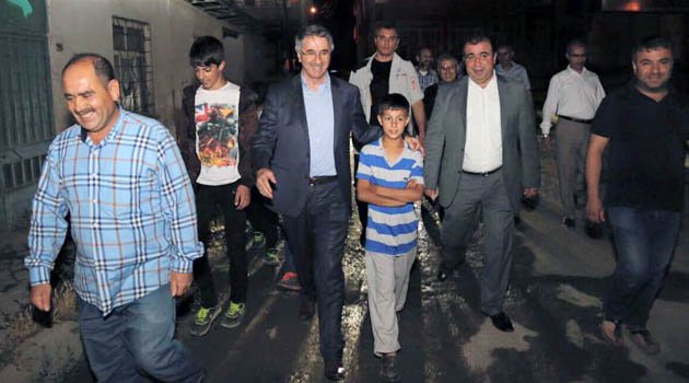 BAŞKAN YANILMAZ'DA GECE YARISI DENETİMİ