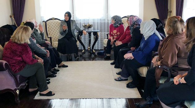 BAYAN KALDIRIM KORUCU AİLELERİ İLE BİR ARAYA GELDİ