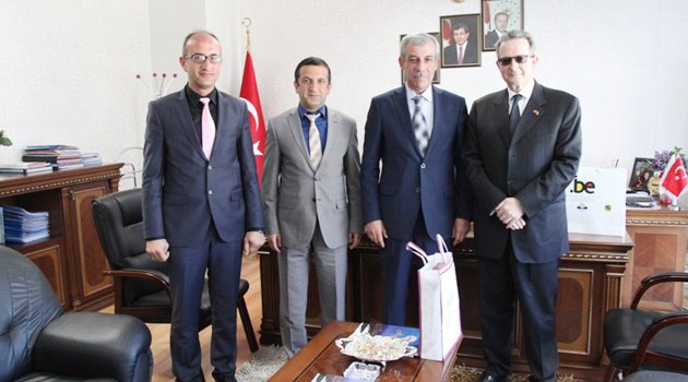 BELÇİKA BÜYÜKELÇİSİ'NDEN ELAZIĞ BELEDİYESİ'NE ZİYARET