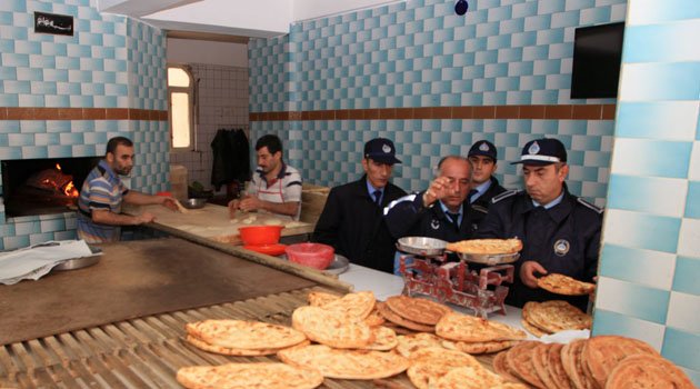 BELEDİYE FIRINLARI DENETLİYOR