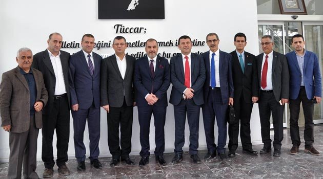 CHP HEYETİNDEN BAŞKAN ALAN’A ZİYARET