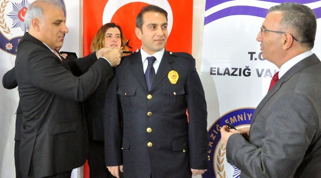 ELAZIĞ EMNİYETİNDE TERFİ TÖRENİ
