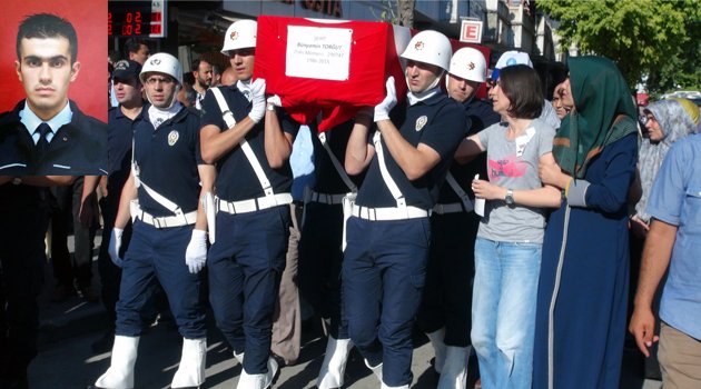 ELAZIĞ ŞEHİDİNİ UĞURLADI