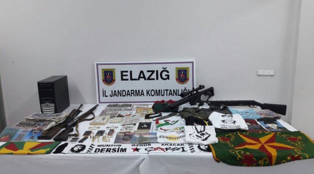 ELAZIĞ'DA PKK OPERASYONU: 8 KİŞİ GÖZALTINA ALINDI